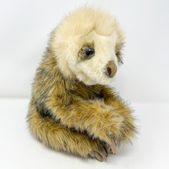 Folkmanis Baby Sloth 12" Plush Hand Puppet Soft Movable Limbs Mouth - Picture 1 of 10